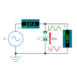 Capacitance circuit