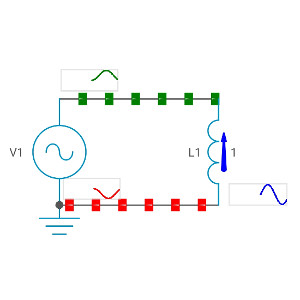 Simple inductor circuit