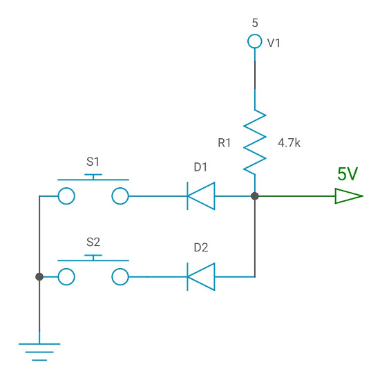 Diode AND gate