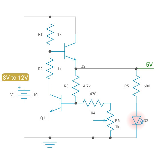 5V from old cells