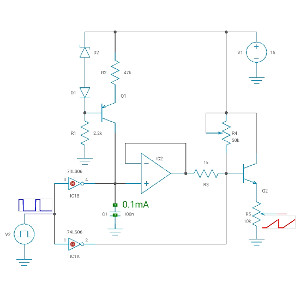 Pulse width to voltage converter
