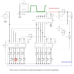 16 stage bi-directional LED sequencer