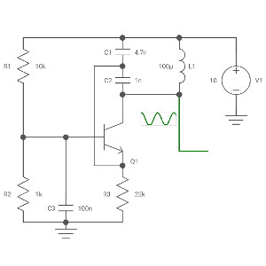 Common-base Colpitts oscillator 2