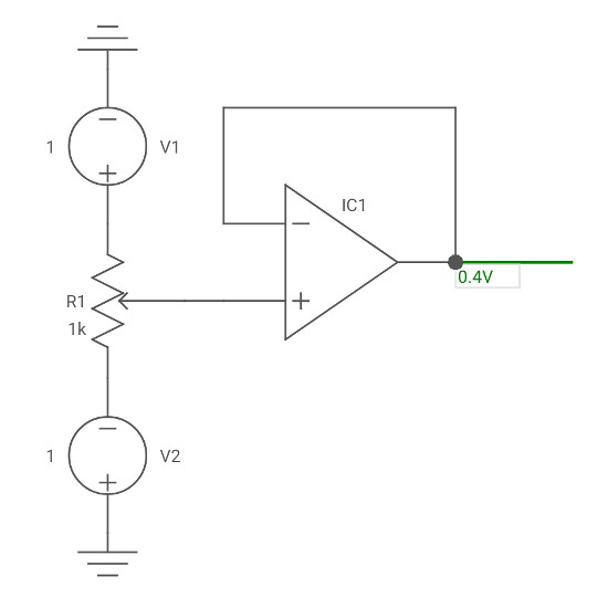 Precision voltage divider