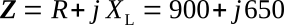 Impedance of resistance and inductance 3