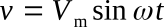 Sinus voltage