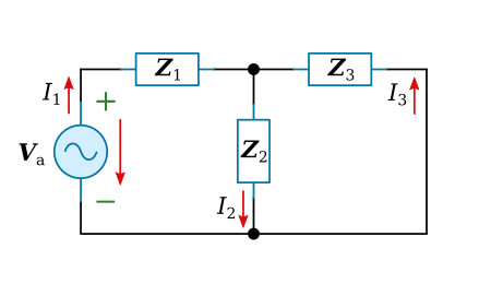 Example circuit with Va