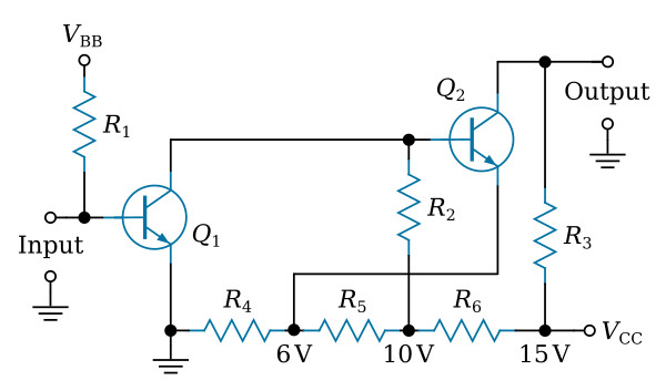 Direct-coupled transistor amplifiers