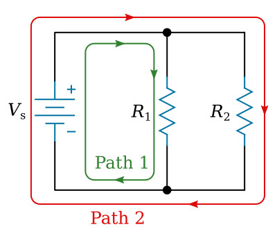 Example of a basic parallel circuit