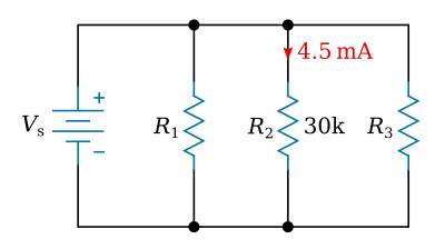 Example problem parallel circuit