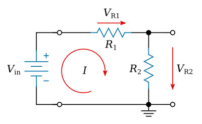 A simple voltage divider