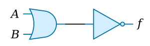 NOR gate equivalent circuit