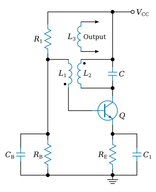 Tunned-collector Armstrong oscillator