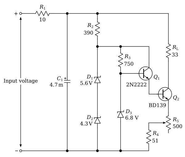 Transistor current regulator